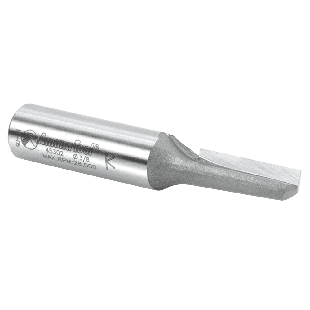 Superior geometric design for clean cuts - Amana router bit