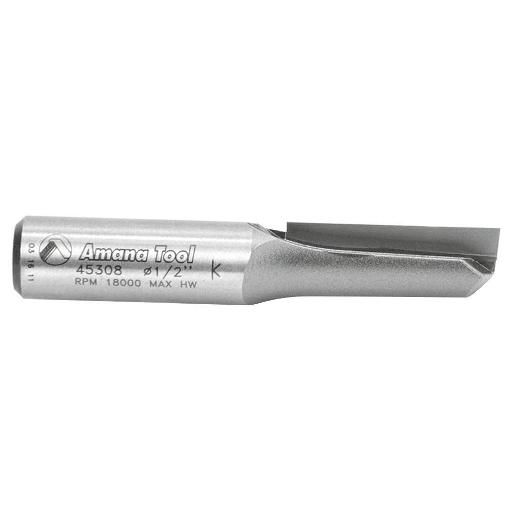 Amana 1/2" x 2-7/8" High Production Straight Plunge Router Bit