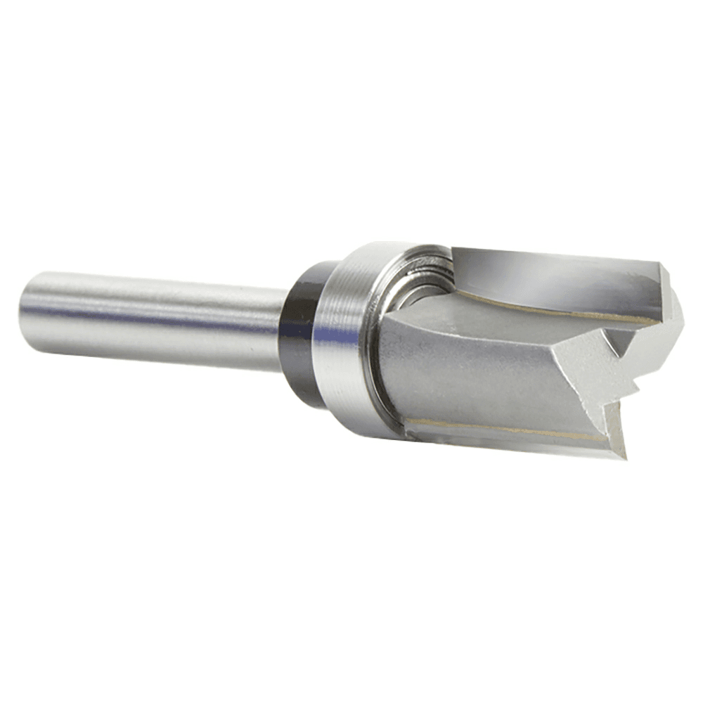 Versatile 2-flute Amana Router Bit for template and pattern routing of parts and joints.