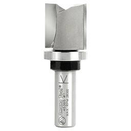 Amana 1" x 2-3/4" Flush Trim Plunge Router Bit with Ball Bearing for Accurate Cuts