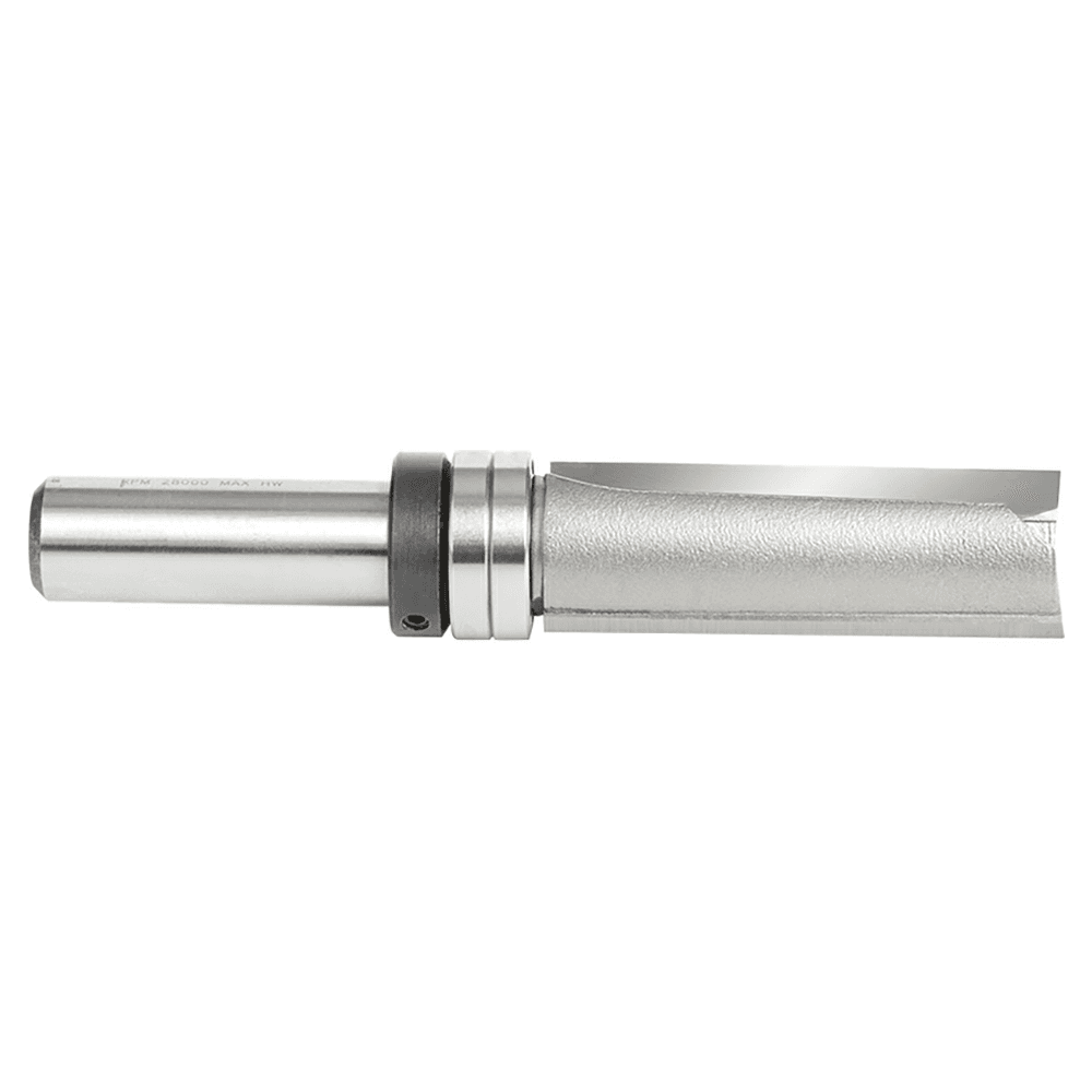 Amana 3/4" x 4" Flush Trim Plunge Template Router Bit with Ball-Bearing
