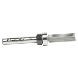 2" Flush Trim Plunge Template Router Bit with Oversized Upper Ball Bearing, 2-Flute, 1/2" Shank - Alt Image 1