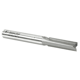 Amana Straight Plunge Router Bit with 1-1/4" Cutting Height and Advanced Grinding Technology