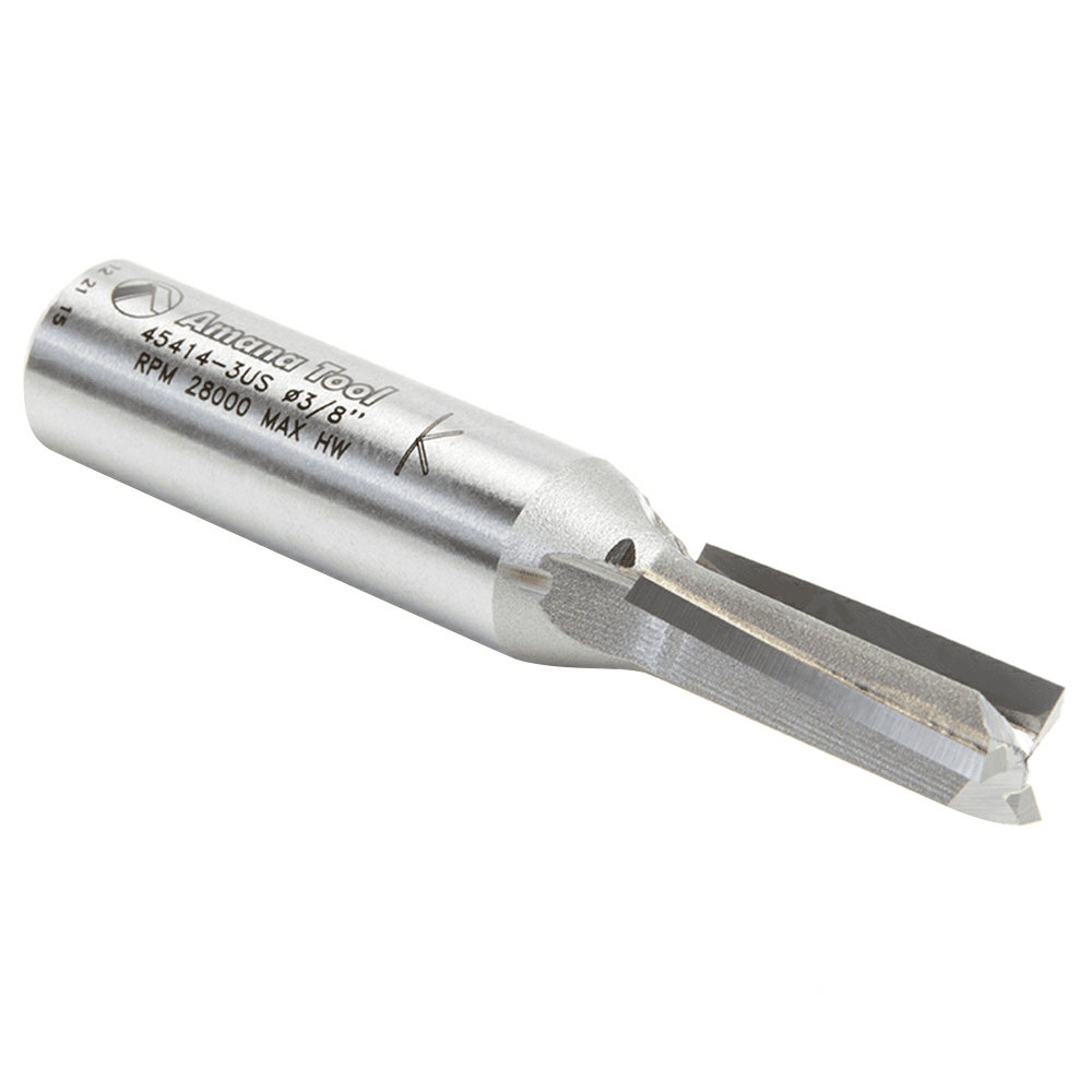 Amana 3&#730; High Production Shear Straight Plunge Router Bit Image