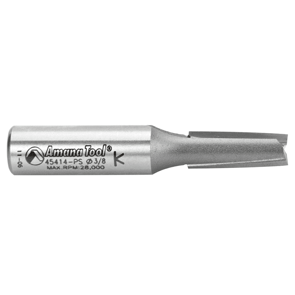 Amana Router Bit - Cuts with Shearing Action to Prevent Chipping and Tearing