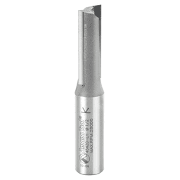 Achieve Precise Cuts with Amana 1/2" x 2-7/8" Left Hand Straight Plunge Router Bit - 2-Flute - 1/2" Shank