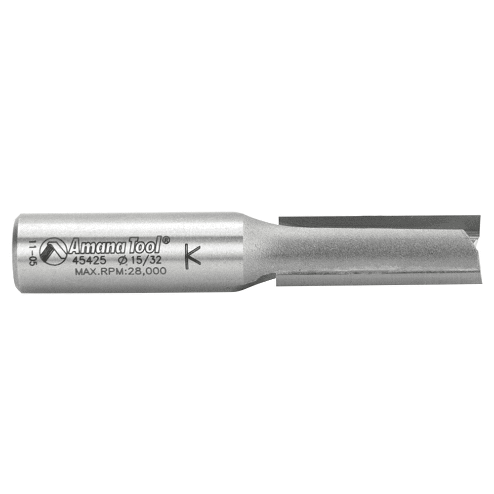 Smooth Surface Router Bit for Fine Finish - 1-1/4" Cutting Height