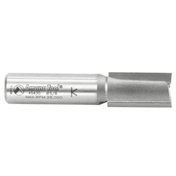 Amana 5/8" Straight Plunge Router Bit - Superior Geometric Design