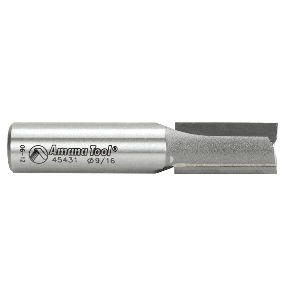 Amana 2-Flute Router Bit - 14mm x 2-5/8" Cutting Height