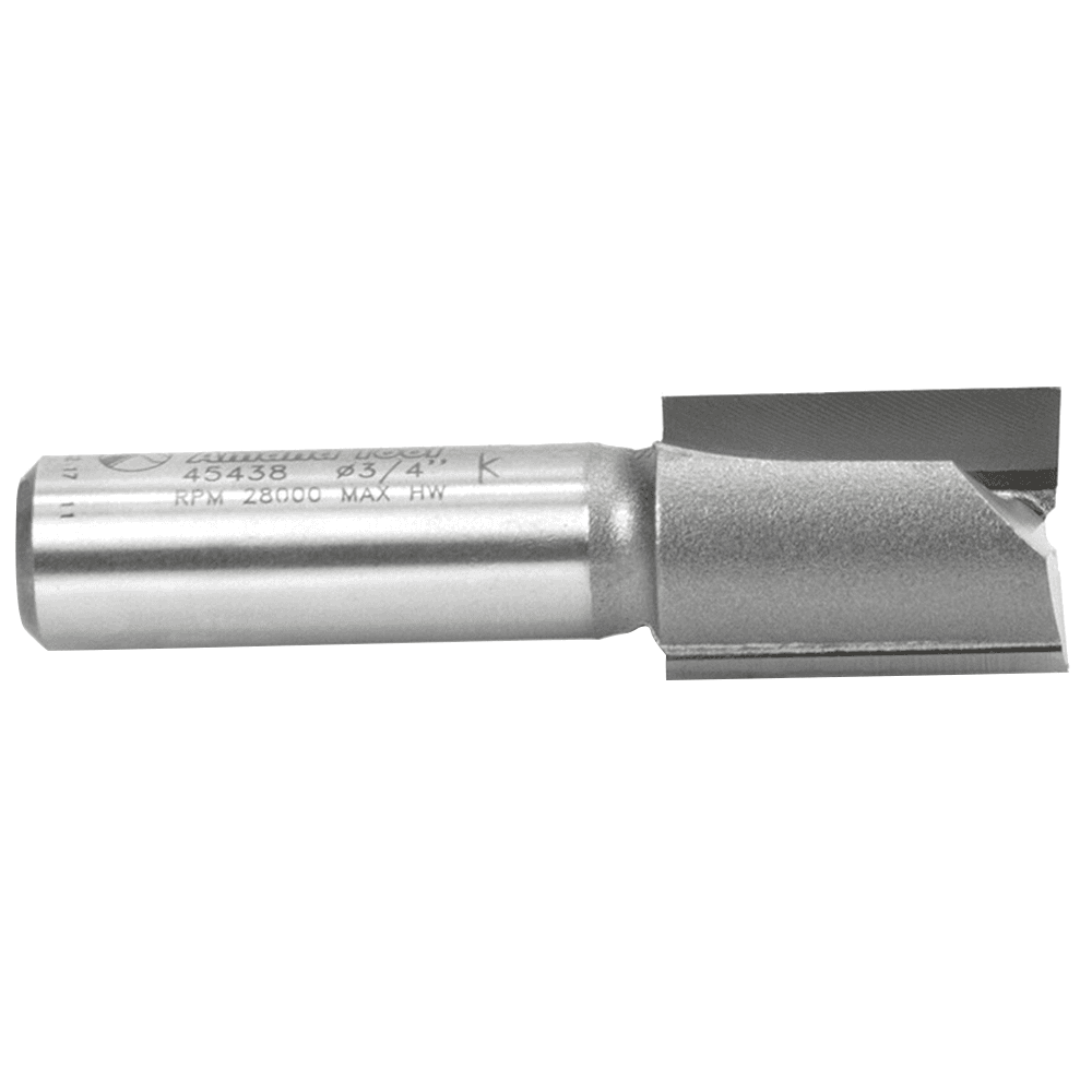 Amana 2-Flute Plunge Bit - 200% Longer Life Time Even with Abrasive Materials