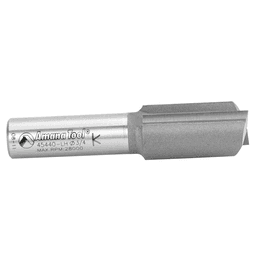 Amana Straight Plunge Router Bit - 3/4" x 2-7/8" - Perfect for Counter-Clockwise Routers - 1/2" Shank