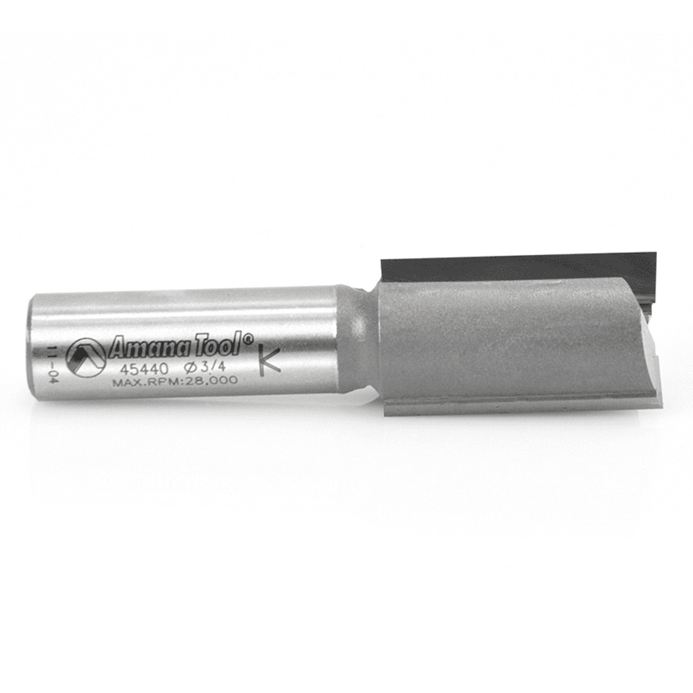 Amana 2-Flute Solid Carbide Cutting Edge Bit for MDF Cutting