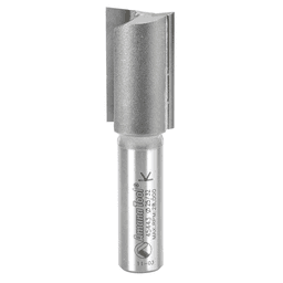 Amana 25/32 inch x 2-7/8 inch Straight Plunge Bit with 2 Flutes and 1/2 inch Shank for Woodworking