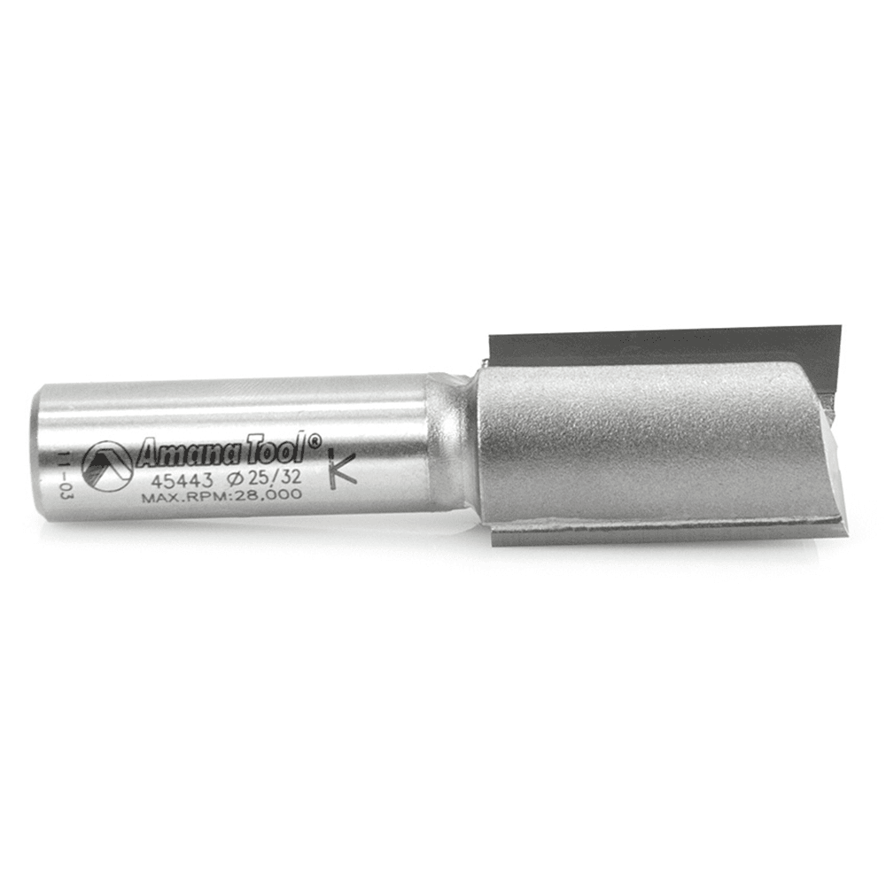 Amana 2-Flute Plunge Bit for Super Clean Cuts on Plywood