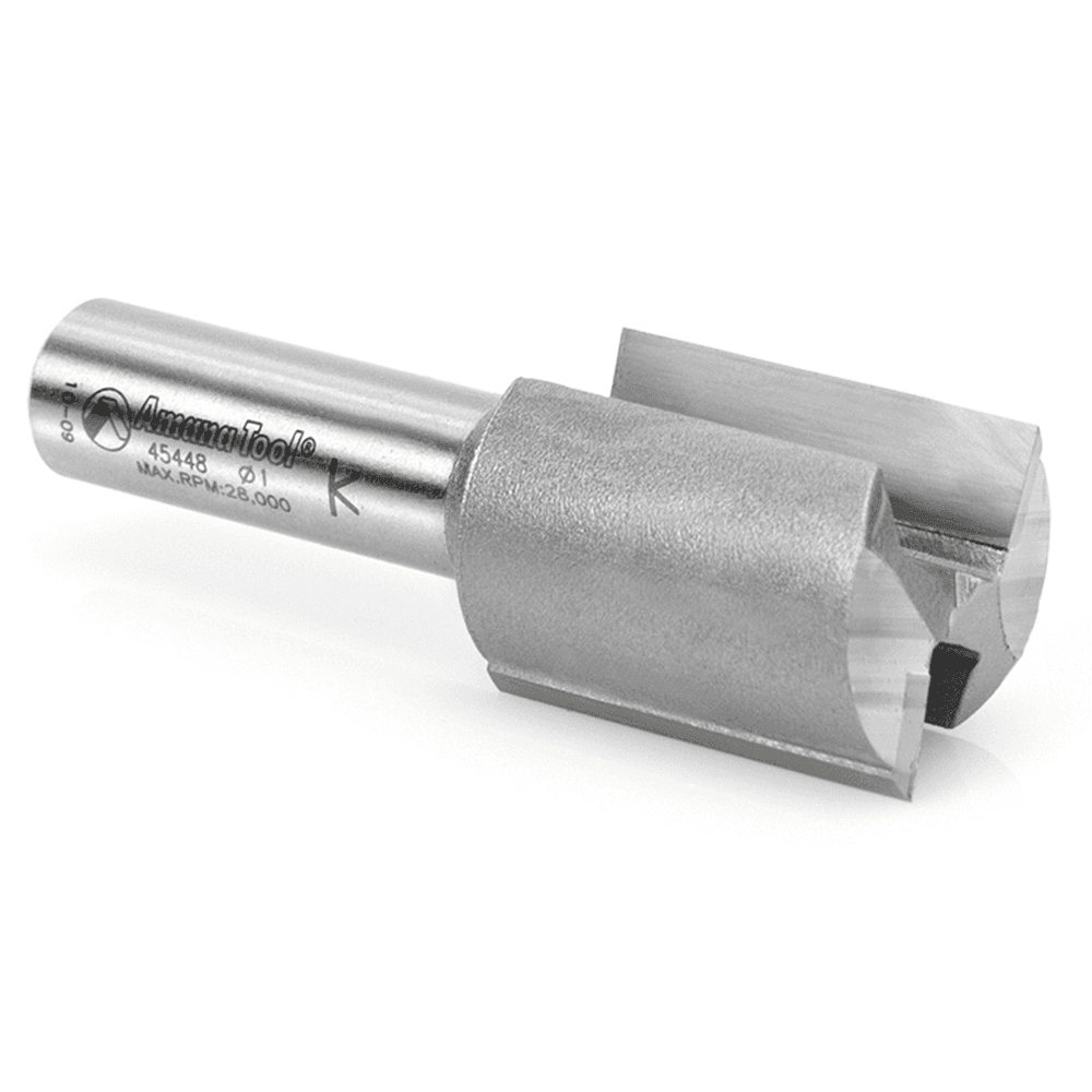 Amana 2-Flute Plunge Bit for MDF and Plywood with Super Clean Cuts