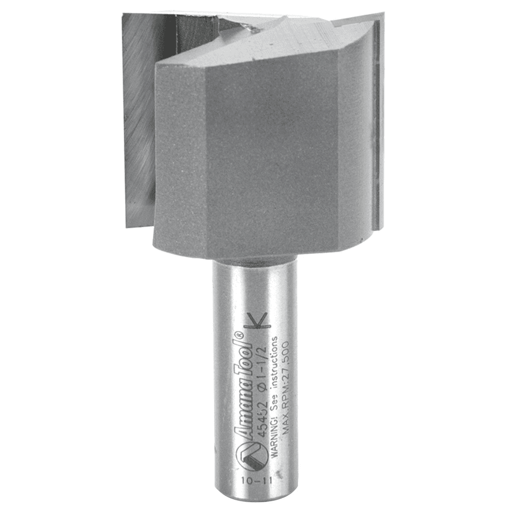 Amana 2-Flute Router Bit with 1-1/4" Cutting Height