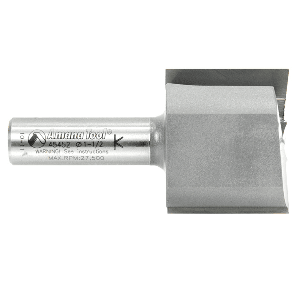 Amana High Production Straight Plunge Router Bit with 200% Longer Life Time