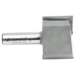 Amana 2-flute router bit for fine finish cutting on wood, MDF, and plywood