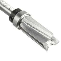 Versatile router bit for template/pattern routing of parts, joints, and internal cuts - Image 2