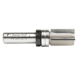 Amana router bit with ball bearing pilot for template routing