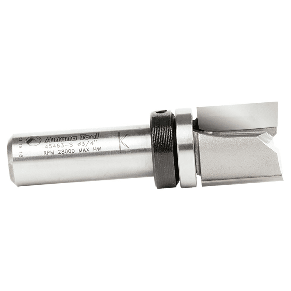 2-Flute Router Bit for Versatile Routing of Parts and Joints