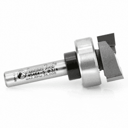 Amana flush trim plunge template router bit for handheld and table-mounted routers