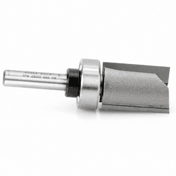 Amana plunge template router bit with ball bearing