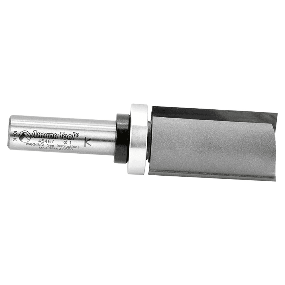 Handheld and Table-Mounted Router Bit for Exact Duplicate of Template