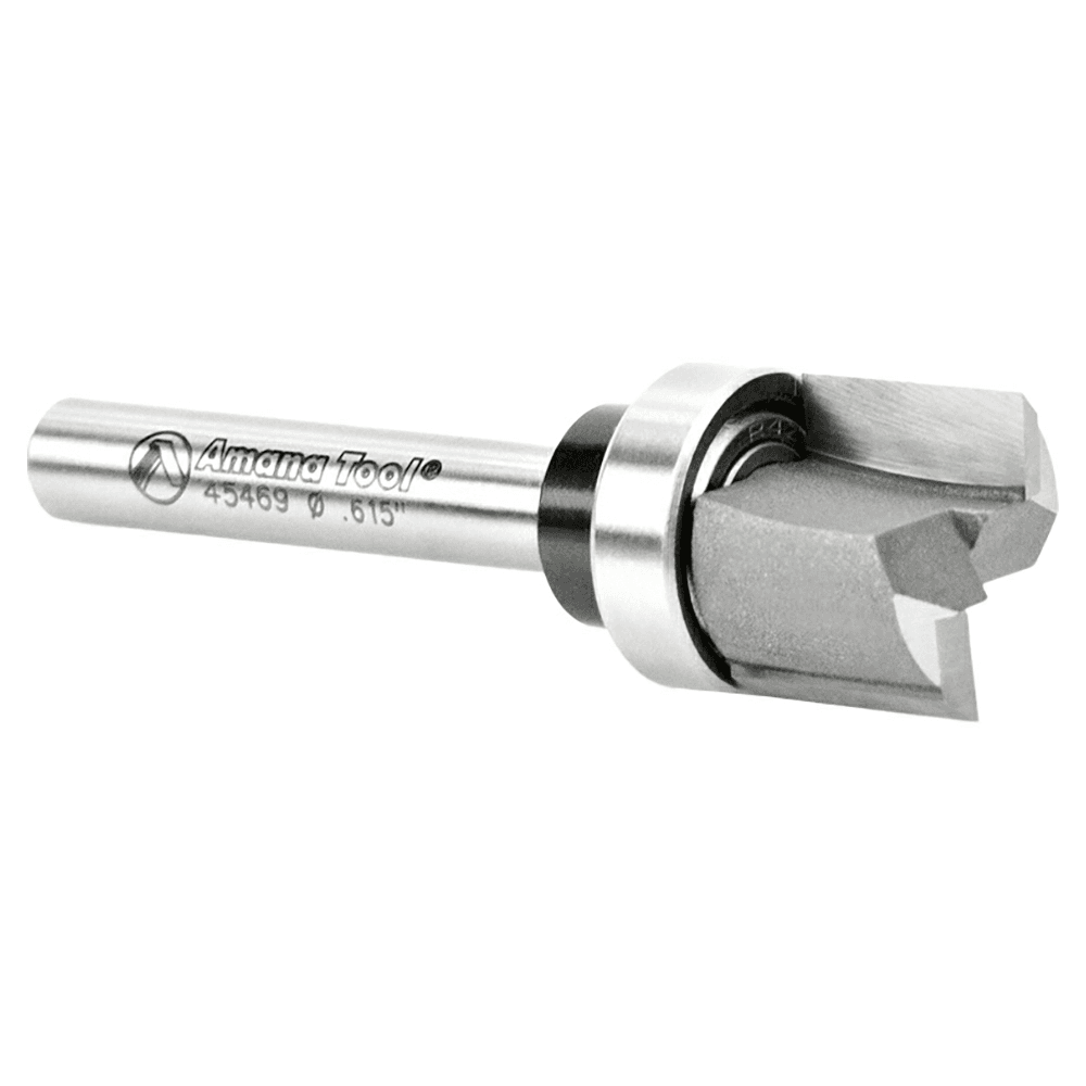 Amana Router Bit with 1/2 inch Cutting Height and Maximum RPM of 18,000