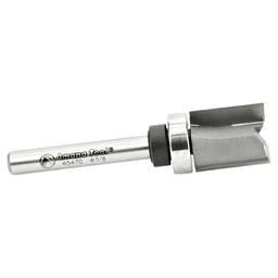 Amana 5/8" x 2-5/8" plunge router bit with ball bearing for accurate template routing