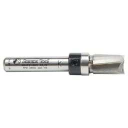 Down-shear angle for faster, cleaner cuts and longer-lasting performance.