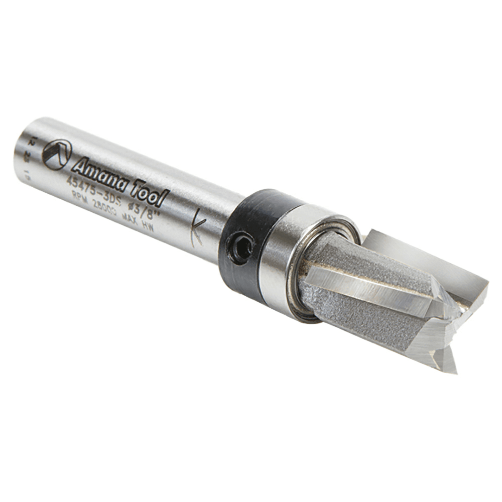 Ideal for handheld and table-mounted routers, and for internal cuts and joints.