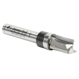 Versatile bit for template/pattern routing of parts, joints, internal cuts