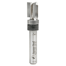 Amana 3/8" x 2" flush trim router bit with ball bearing for pattern routing