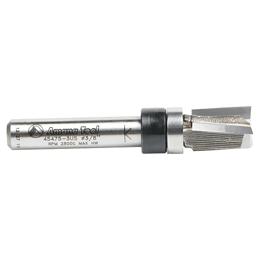 Perfect for template and pattern routing of parts and joints