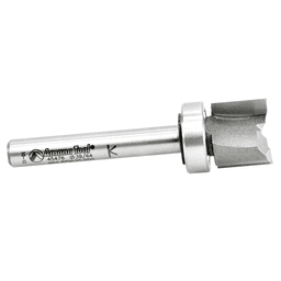 High cutting height of 1/2", perfect for Keller Templates with shank-mounted pilot bearings