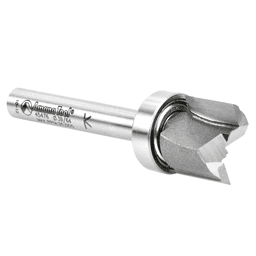 Specifically designed for use in Keller system, Amana router bit for precise cuts