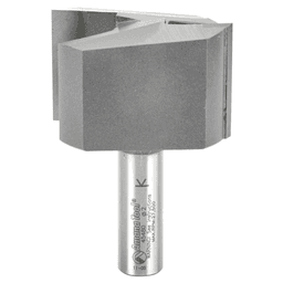 Amana 2" x 2-7/8" High Production Straight Plunge Router Bit with 1-1/4" cutting height