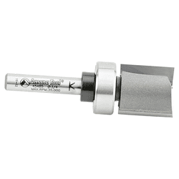 Amana's versatile router bit being used in both handheld and table-mounted routers