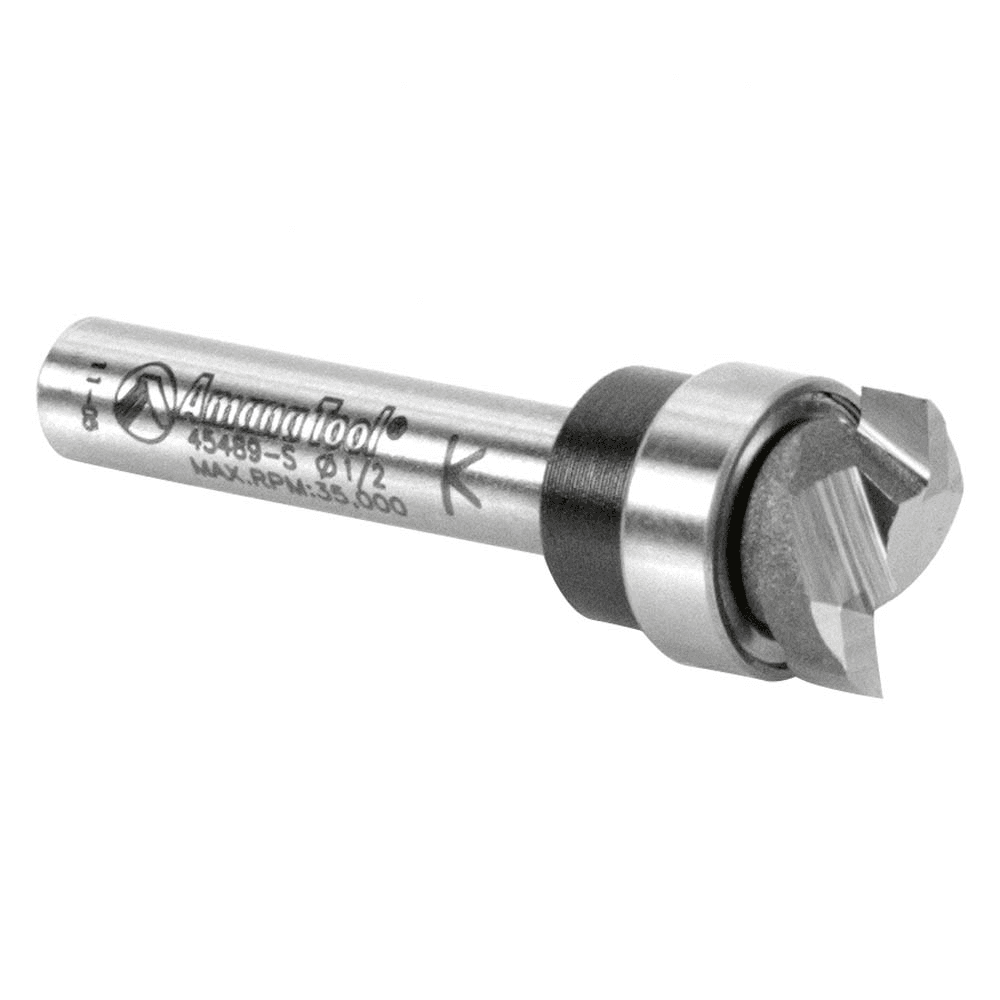 Amana 1/2" x 1-3/4" Dado Clean Out Router Bit with Upper Ball Bearing
