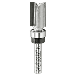 2-Flute 1/4" Shank Router Bit for Template/Pattern Routing