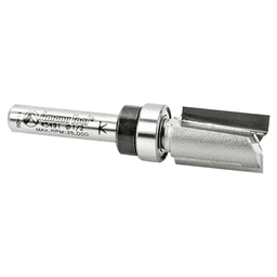 Amana 1/2" Flush Trim Plunge Template Router Bit with Ball Bearing