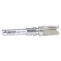 1/2" Dia x 3/4" Carbide Tipped Flush Trim Plunge Template, 8mm Shank with Upper BB Alt 2 - Image