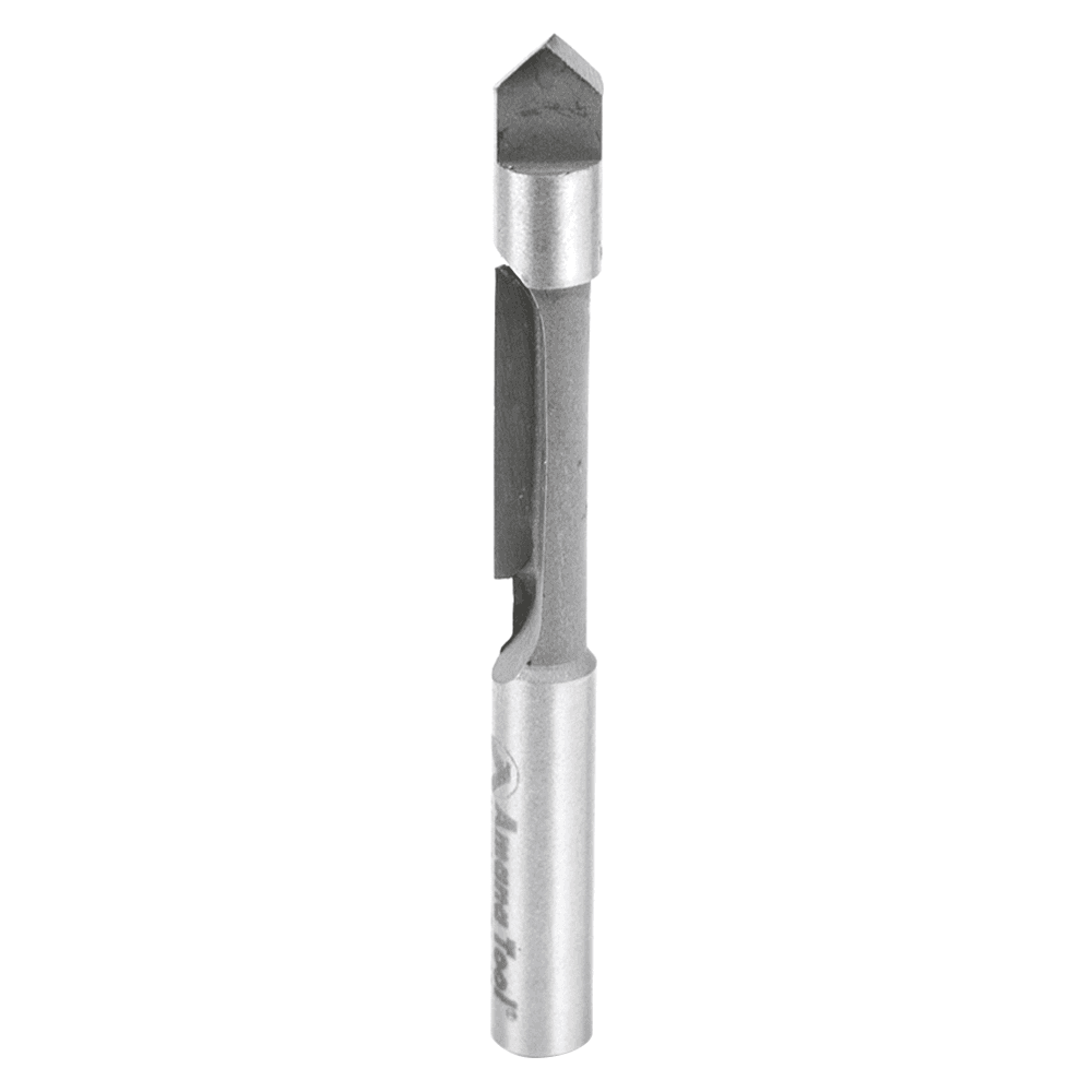 1-flute design for fast cutting and excellent finish