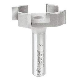 Carbide tipped router bit for surfacing and rabbeting