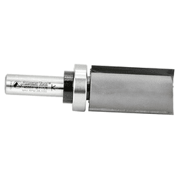 Amana Router Bit with Upper Ball Bearing for Template Routing