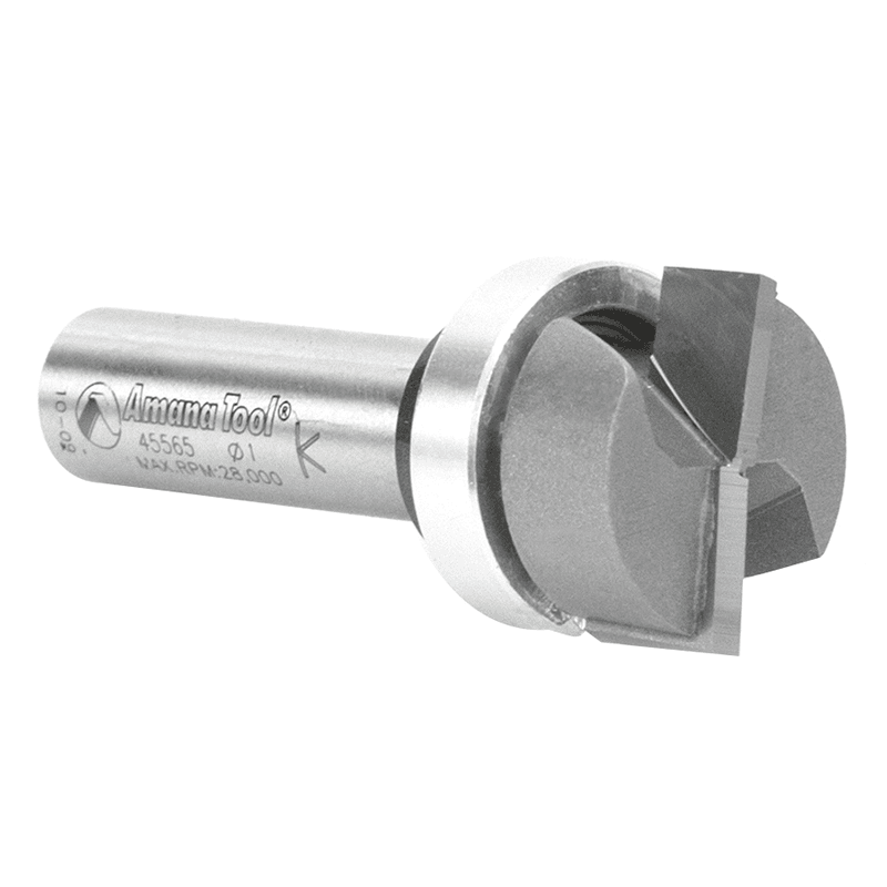 1" x 2-1/2" Bottom Cleaning Router Bit, 2-Flute, 1/2" Shank - Alt Image 2