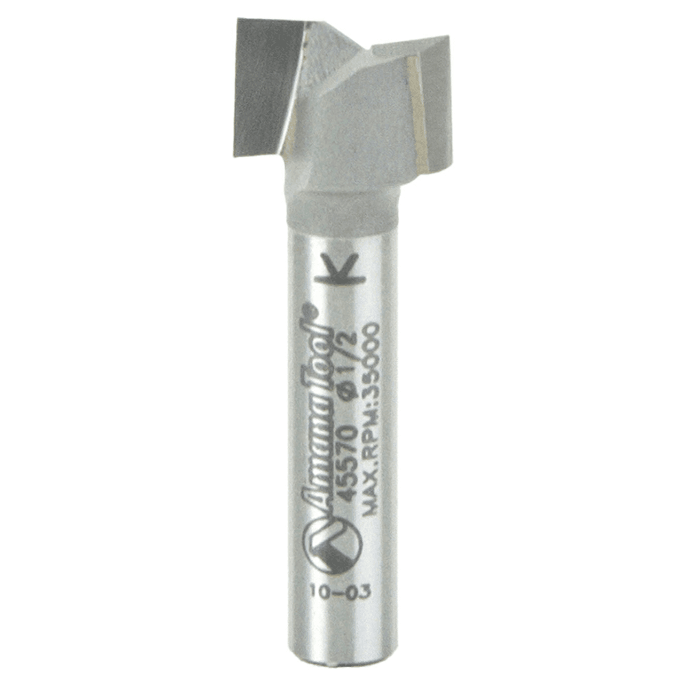 1/2" x 1-7/16" Mortising Router Bit, 2-Flute, 1/4" Shank - Main Image