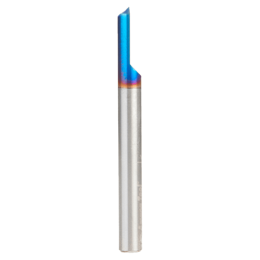 0575" x 2-1/2" 120° Engraving Signmaking Spektra Extreme Tool Life Coated Router Bit, 1/4" Shank Alt 2 - Image