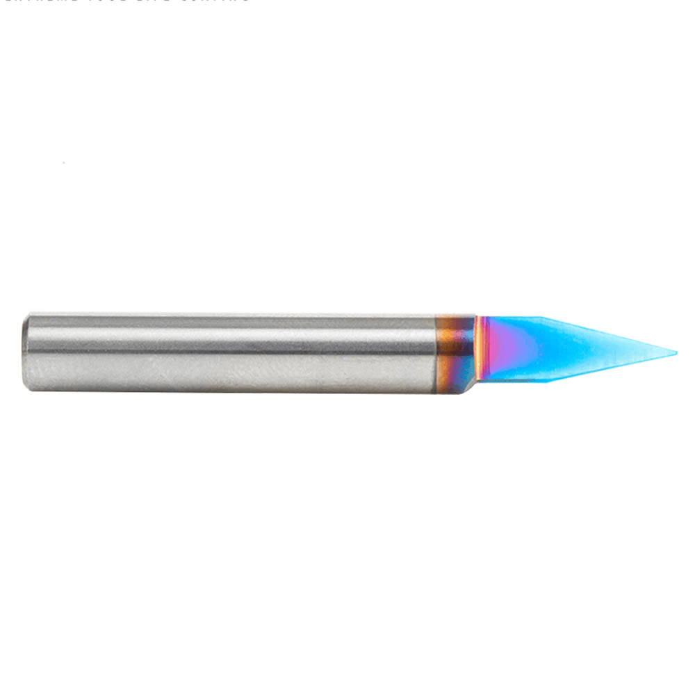 Multi-colored hues with solid hardness of up to 2.5 times compared to uncoated bits